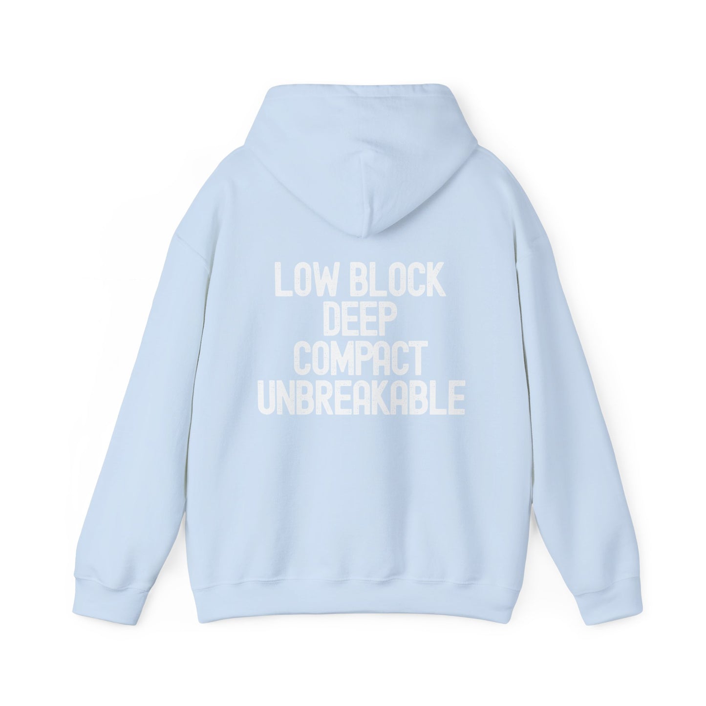 Low Block Deep Compact Unbreakable Hoodie