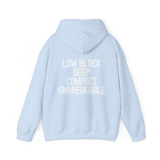 Low Block Deep Compact Unbreakable Hoodie