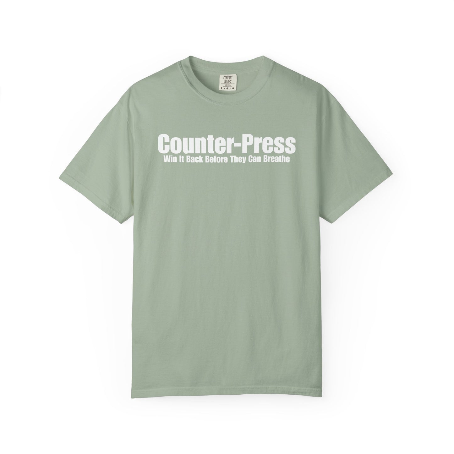 Counter-Press - Win It Back Before They Can Breathe T-Shirt