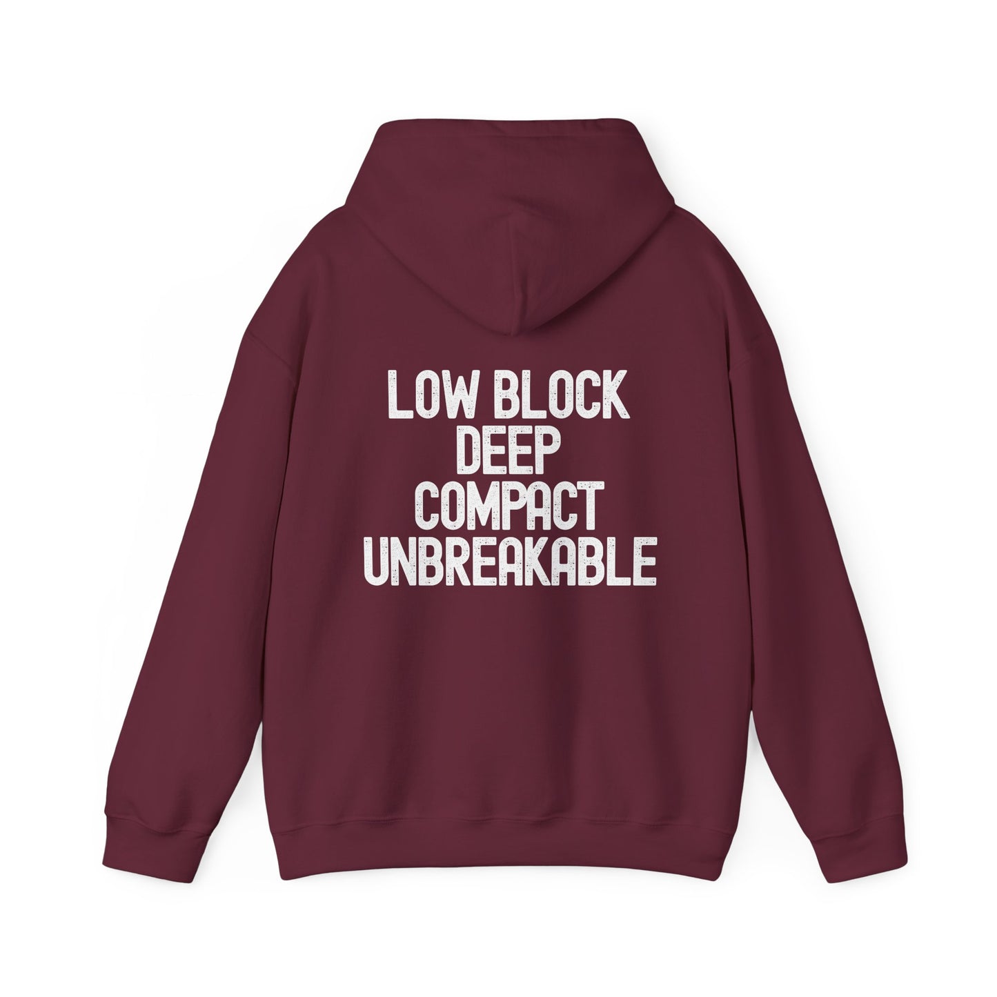 Low Block Deep Compact Unbreakable Hoodie