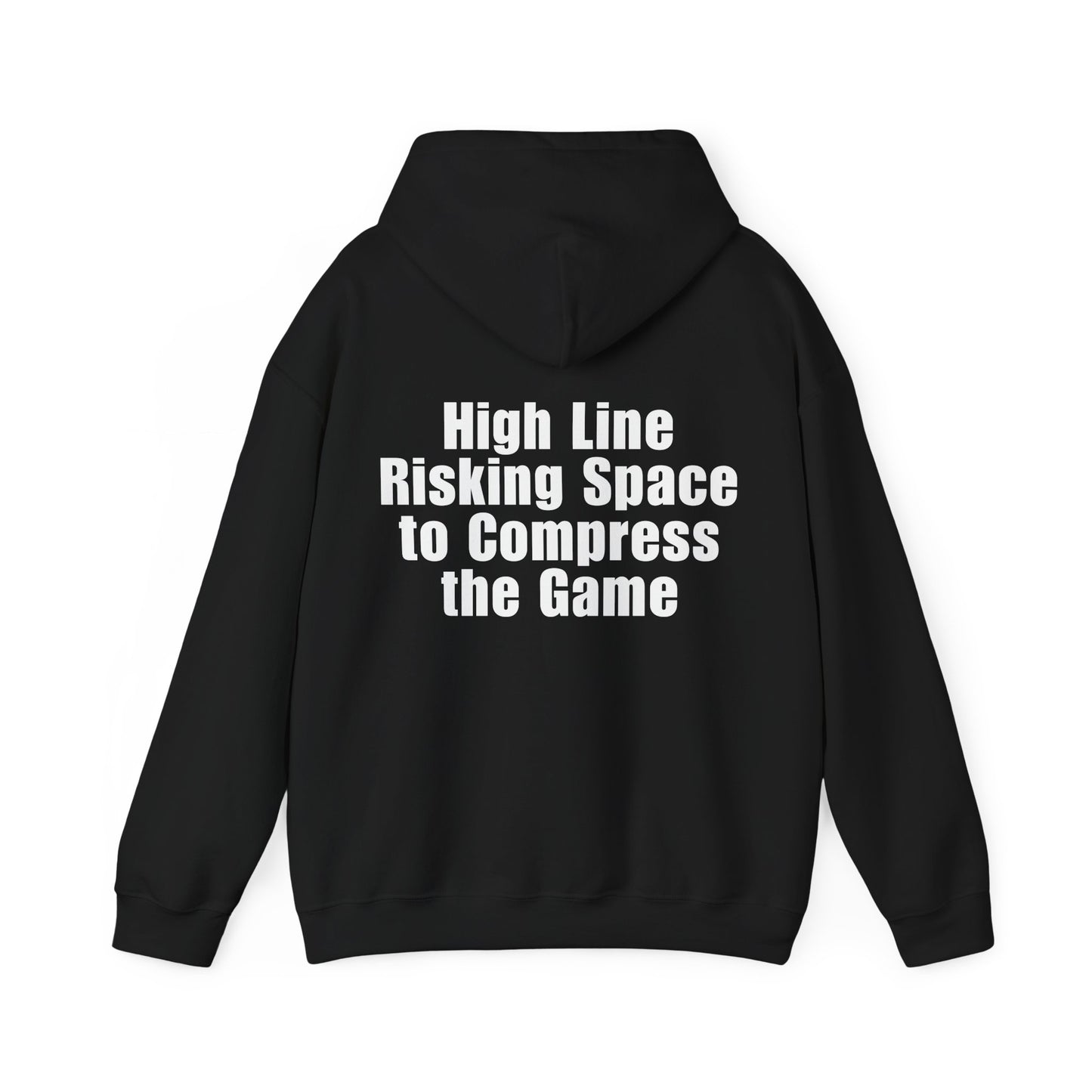 High Line Risking Space to Compress the Game Hoodie