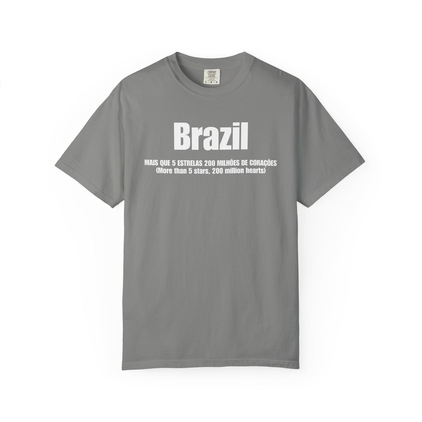 Brazil - More Than 5 Stars, 200 Million Hearts T-Shirts