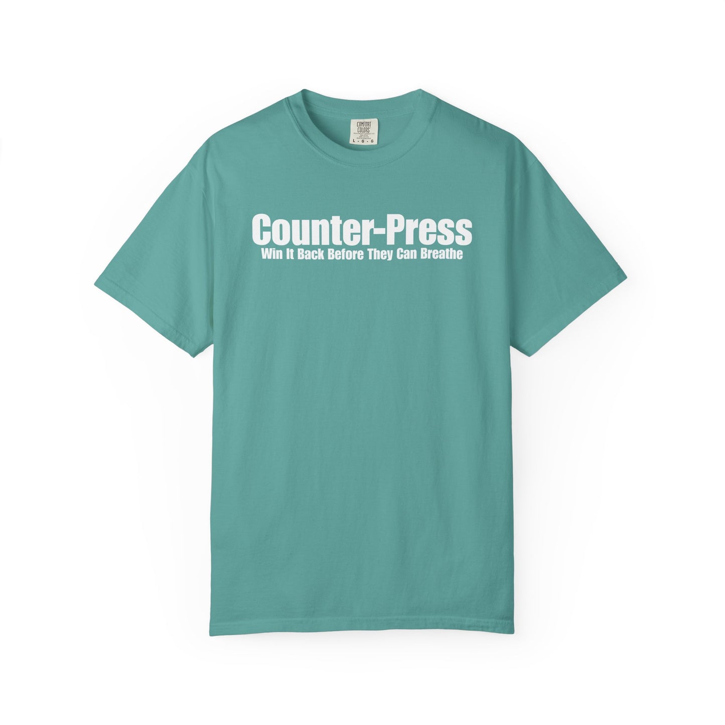 Counter-Press - Win It Back Before They Can Breathe T-Shirt