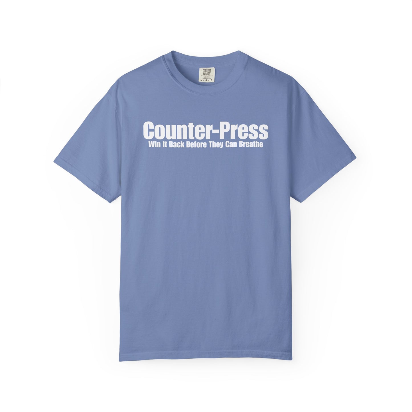 Counter-Press - Win It Back Before They Can Breathe T-Shirt