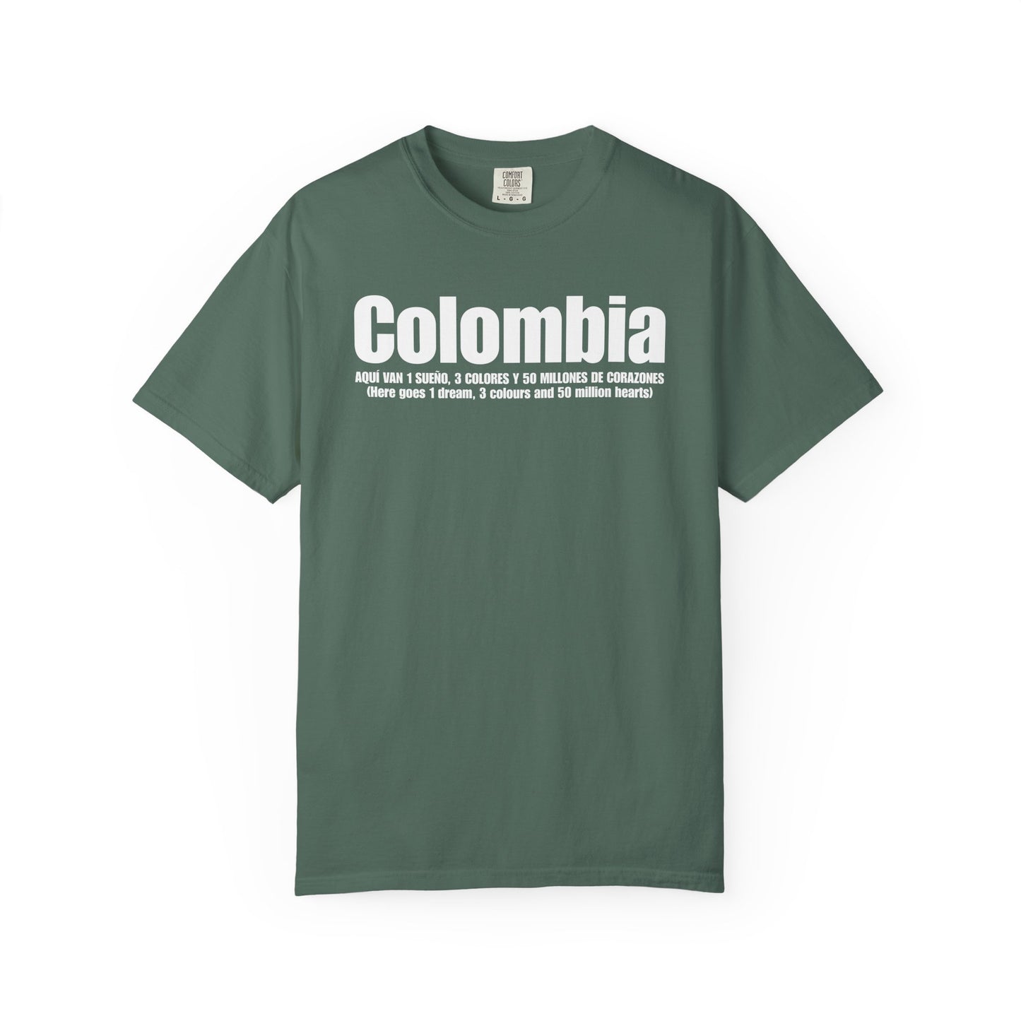 Colombia - 1 Dream, 3 Colours, 50 Million Hearts T‑Shirt