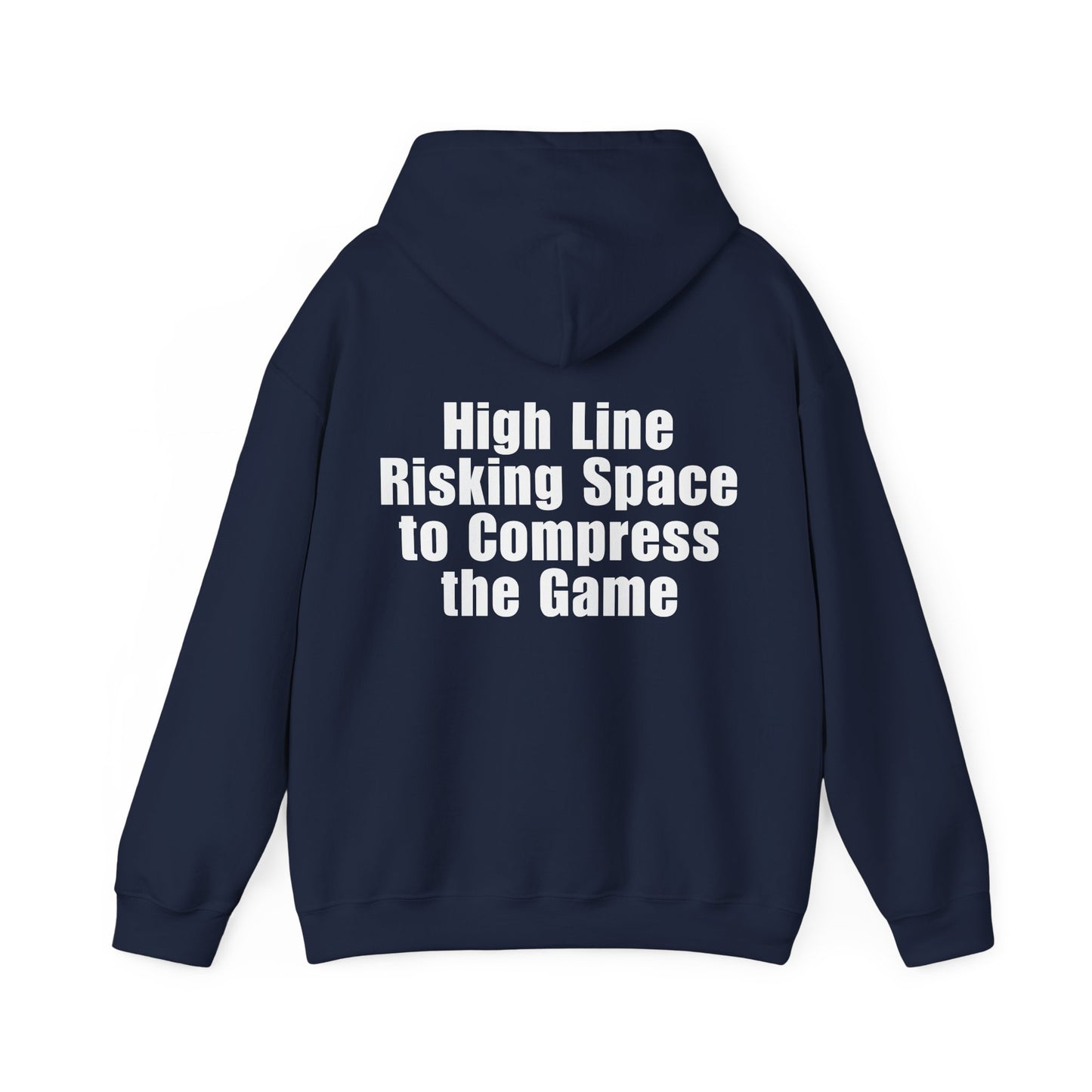 High Line Risking Space to Compress the Game Hoodie