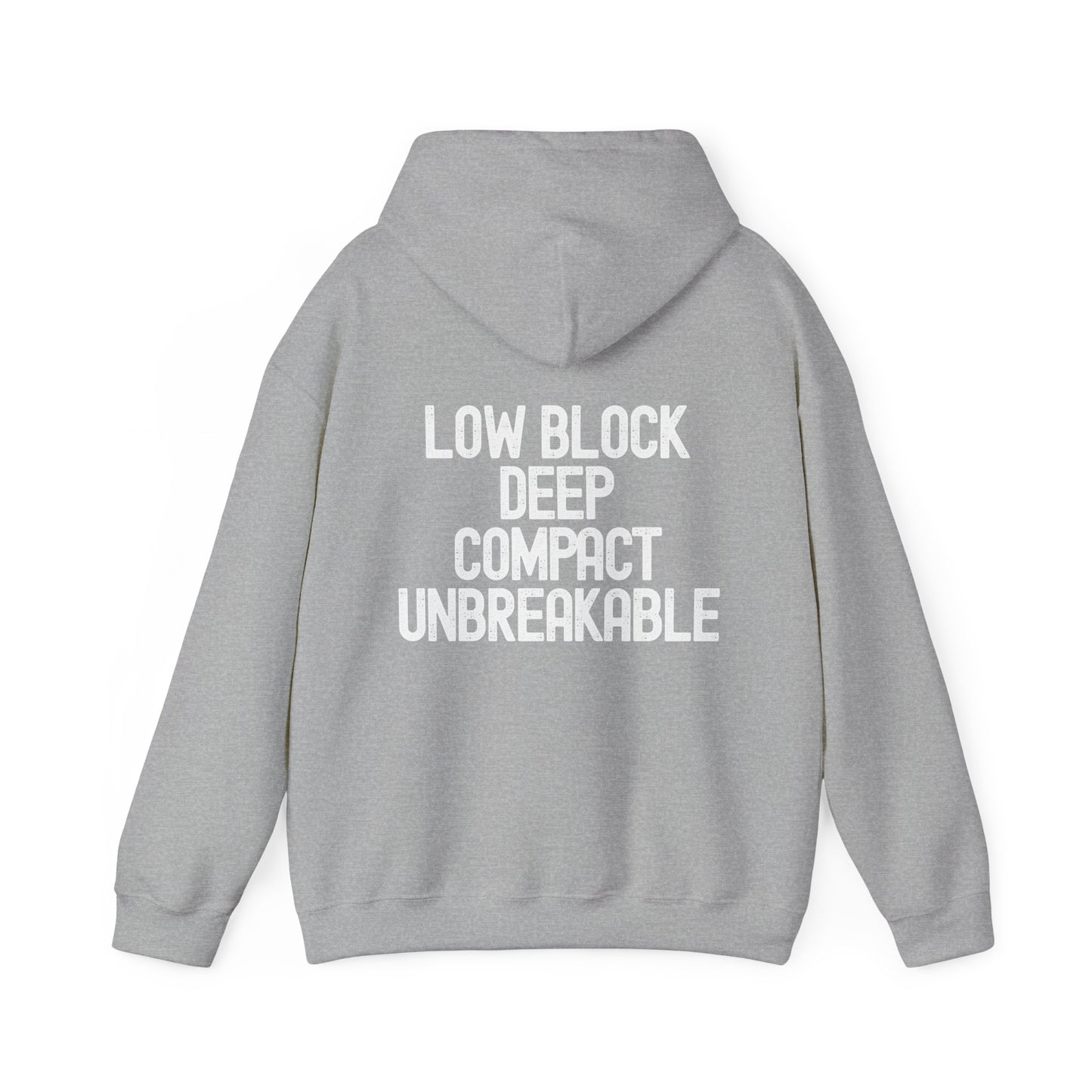 Low Block Deep Compact Unbreakable Hoodie