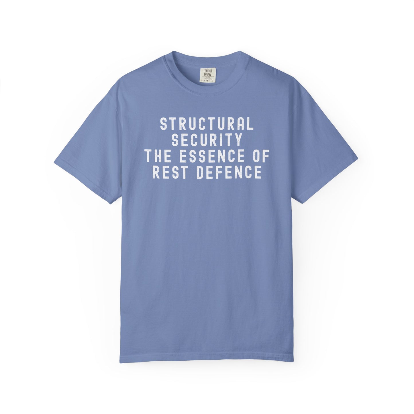 Structural Security: The Essence of Rest Defence T-Shirt
