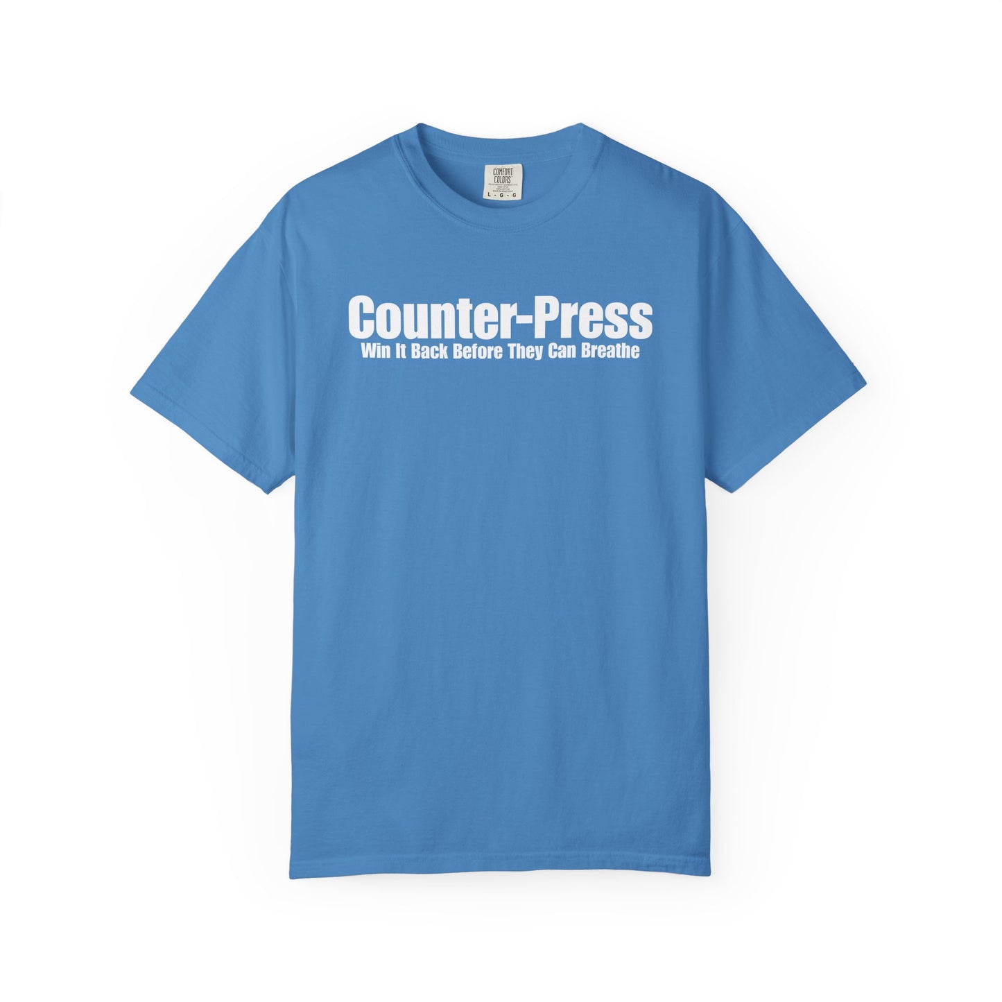Counter-Press - Win It Back Before They Can Breathe T-Shirt