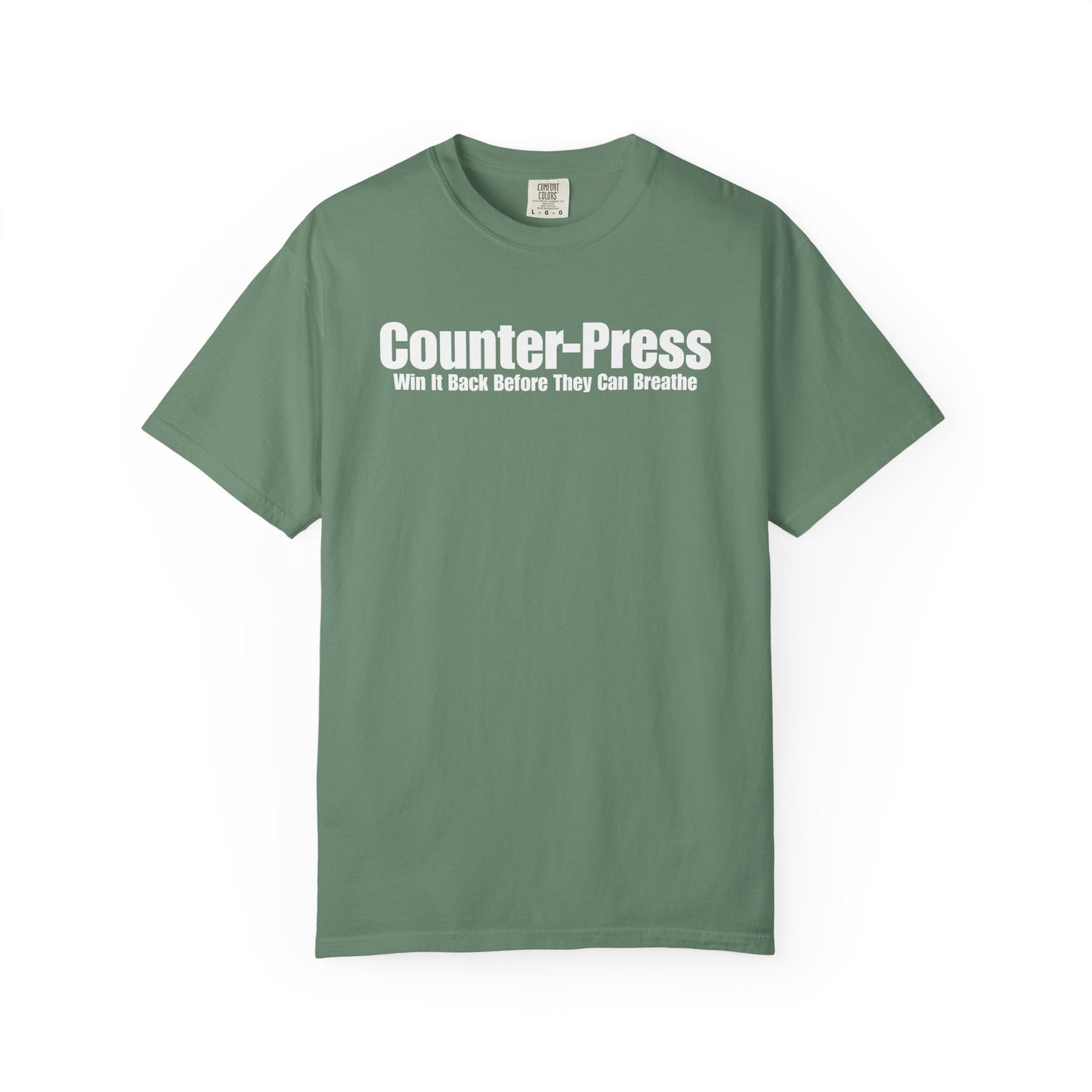 Counter-Press - Win It Back Before They Can Breathe T-Shirt