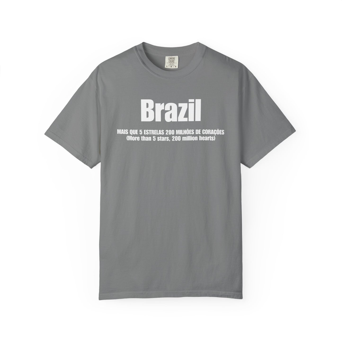 Brazil - More Than 5 Stars, 200 Million Hearts T-Shirts