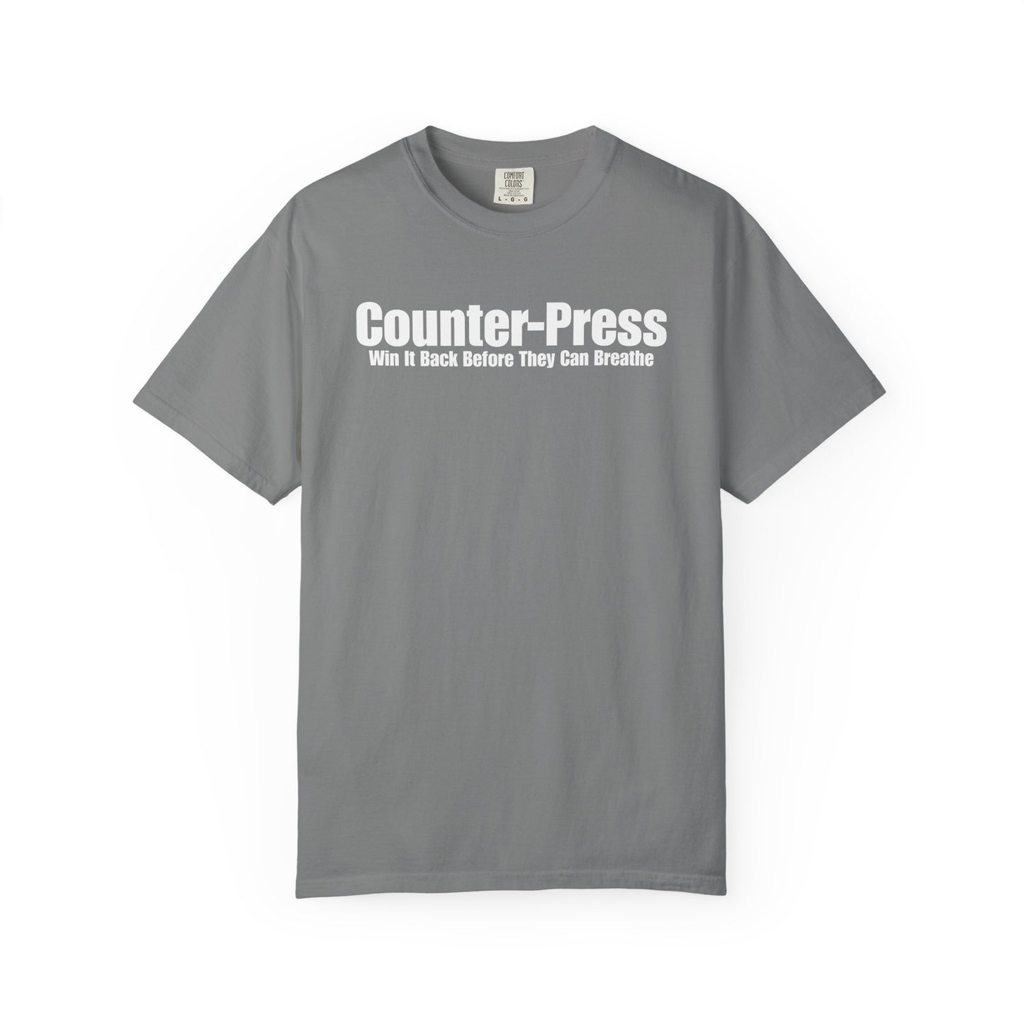 Counter-Press - Win It Back Before They Can Breathe T-Shirt