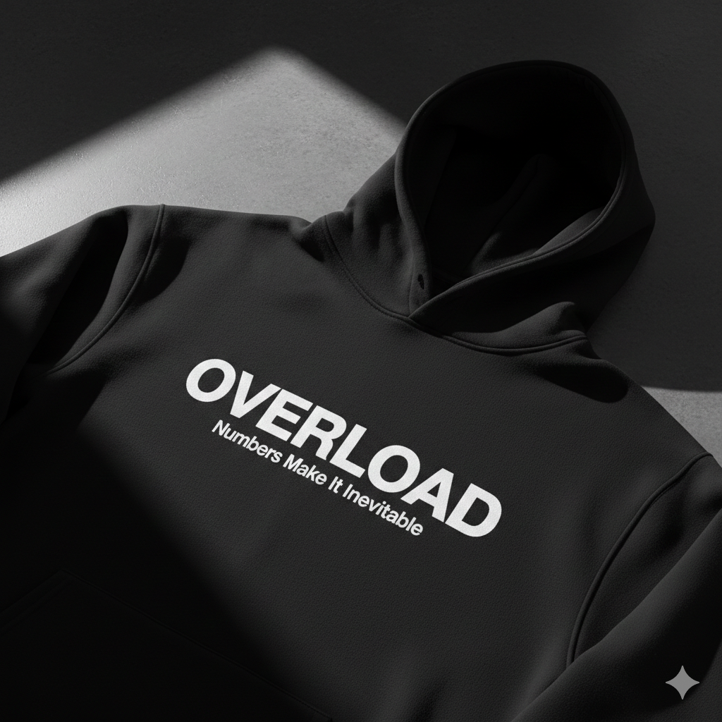 OVERLOAD - Numbers Make It Inevitable Hoodie