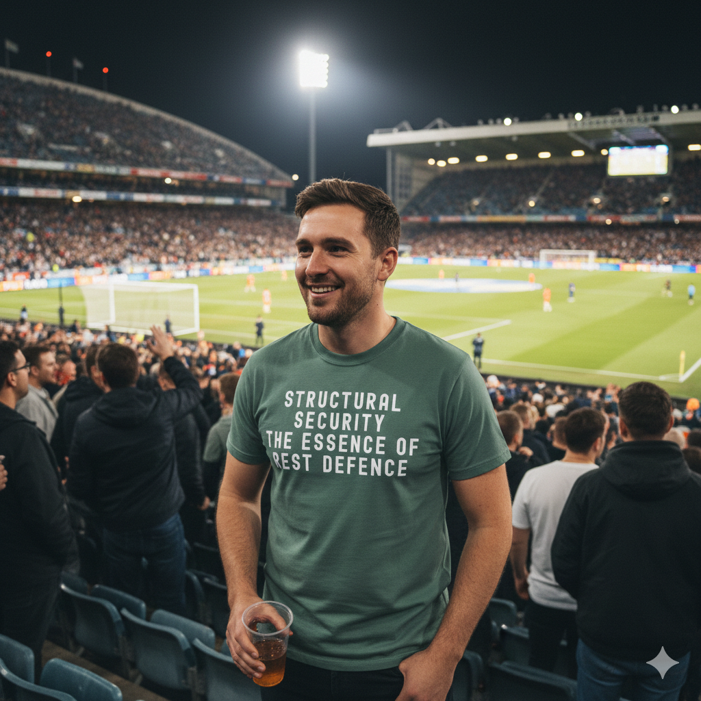 Structural Security: The Essence of Rest Defence T-Shirt